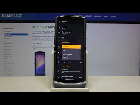 How to Change Video Quality in MOTOROLA Razr 5G – Find Video Settings