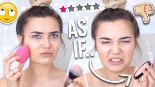 I TRIED FULL FACE OF LOW RATED MAKEUP FROM SUPERDRUG! 😱