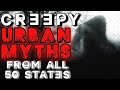 CREEPY URBAN MYTHS (ALL 50 STATES) | RAIN SOUNDS FOR SLEEPING