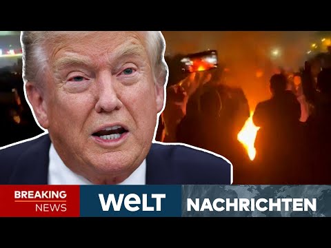 IRAN: "Ihr habt euch schlecht benommen!" - US-Präsident Trump droht Iran mit Militärschlag | LIVE