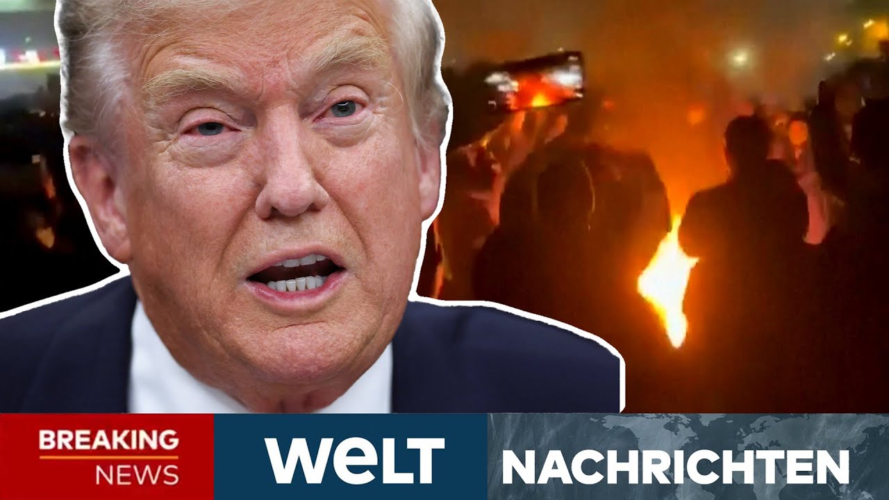 IRAN: "Ihr habt euch schlecht benommen!" - US-Präsident Trump droht Iran mit Militärschlag | LIVE