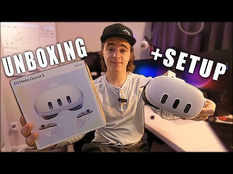 Unboxing & Setup of Meta Quest 3!