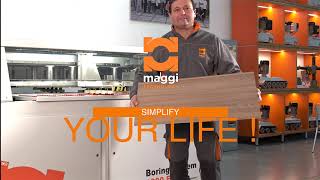 MAGGI Boring Evolution 1200 vŕtanie z 5 strán a drážkovanie