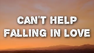 Kina Grannis - Can&#39;t Help Falling In Love (Lyrics)