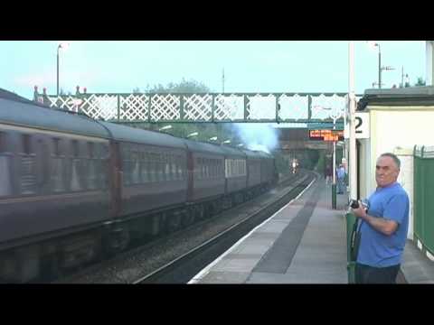 6233 Duchess of Sutherland on the North Wales Coast Express - 08/08/2010