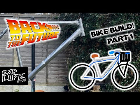 Back to The Future Themed bike! - Dad Bike Restoration  -  Commuter cruiser vintage steal bike