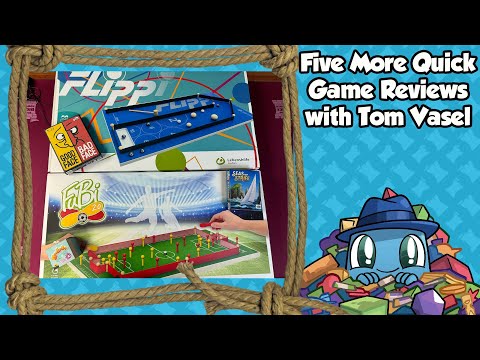 Five More Quick Reviews - with Tom Vasel