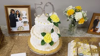 50th Wedding Anniversary, Golden Anniversary Party,  Cheers to 50 years! (where to find products)