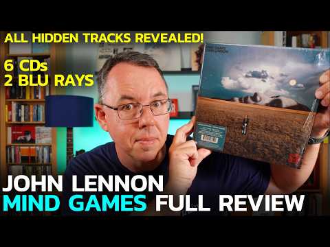 REVIEW! 6 CD/2 Blu Ray John Lennon MIND GAMES Ultimate Collection