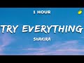Shakira - Try Everything (Lyrics)