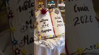 I'm so happy to be here Msc World Cruise 133 days with Msc Magnifica and msc friends thefattydiaries