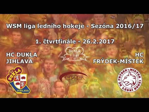1. ČF (26.2.2017) HC Dukla Jihlava - HC Frýdek-Místek