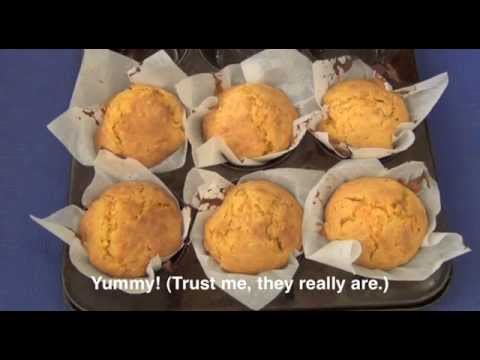How to make carrot, oat and orange muffins