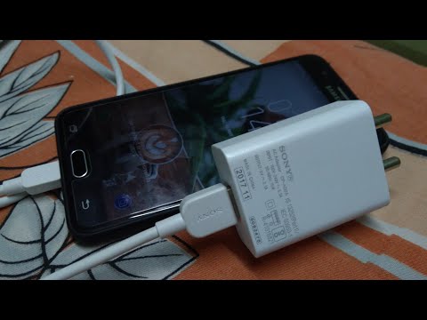 Sony cp-ad2a mobile charger unboxing and initial overview