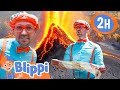 Blippi Finds A VOLCANO Blippi And Meekah Best Friend Adventures Educational Videos For Kids