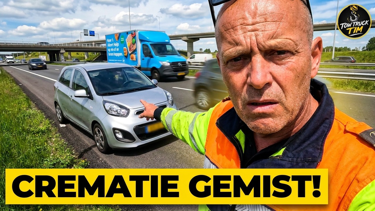 CREMATIE NIET GEHAALD, ONGELUK ALBERTHEIJN BUS