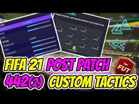 Why The 442 (2) Is The *NEW* Most Meta Formation In FIFA 21 | 442(2) CUSTOM TACTICS & INSTRUCTIONS!!