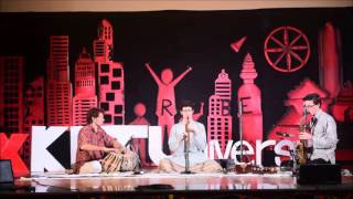 North Indian Classical Raga music • Indo-Jazz Suite | Kay Brothers | TEDxKIITUniversity