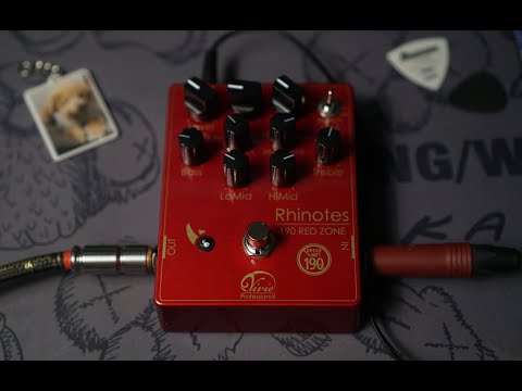 Rhinotes 190 Red Zone by Vivie | RockBoard | PedalPedia