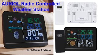AURIOL Radio Controlled Weather Station With Colorful Display REVIEW