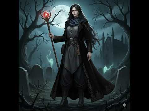 Shadow's Daughter | Upbeat Dark Ethereal Necromancer Character Song --- Lyrical Video