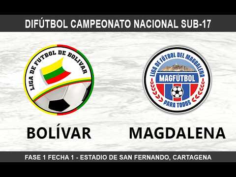 🔴 BOLÍVAR VS MAGDALENA - FECHA 1 GRUPO 2 DIFÚTBOL SUB 17 2026.