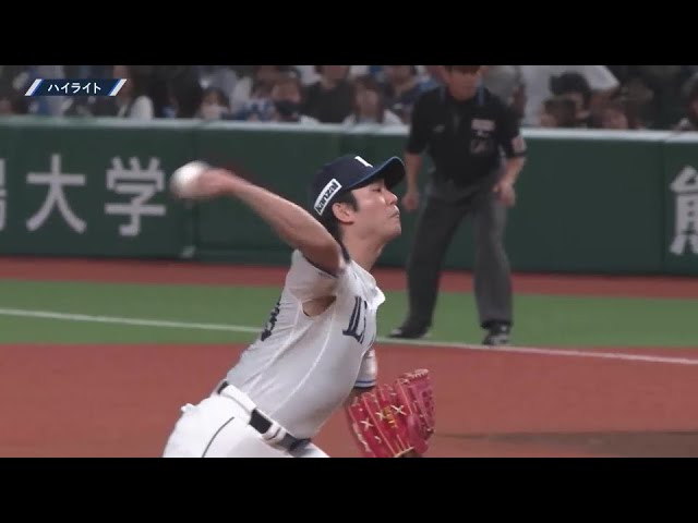 10月1日 埼玉西武ライオンズ 対 北海道日本ハムファイターズ ハイライト