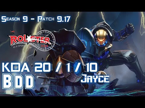 KT BDD JAYCE vs SYLAS Mid - Patch 9.17 KR Ranked