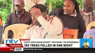 Saboti Forest: KFS launches investigations into the felling of 350 young trees in one night