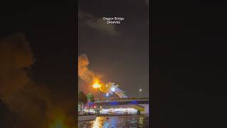 Dragon Bridge, Danang.  #danang #vietnam #travelshorts