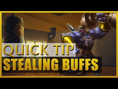 Dr. Mundo Quick Tip - Stealing enemy buffs at level 1 as Top