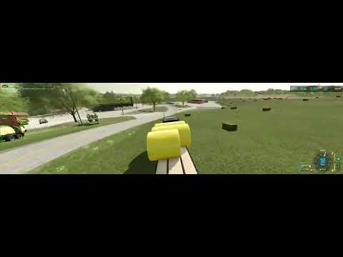 DEMCO Drop Deck with Auto Bale Load  Saves the Day