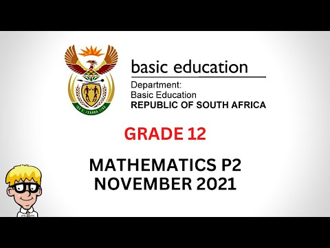 2021 Maths Paper 2 grade 12