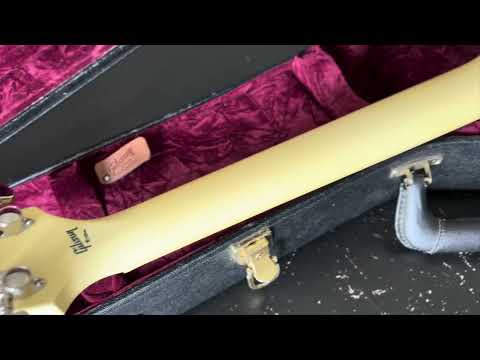 Gibson Custom Shop Les Paul Custom '68 Reissue Vintage White Ebony Board 2010 image 26