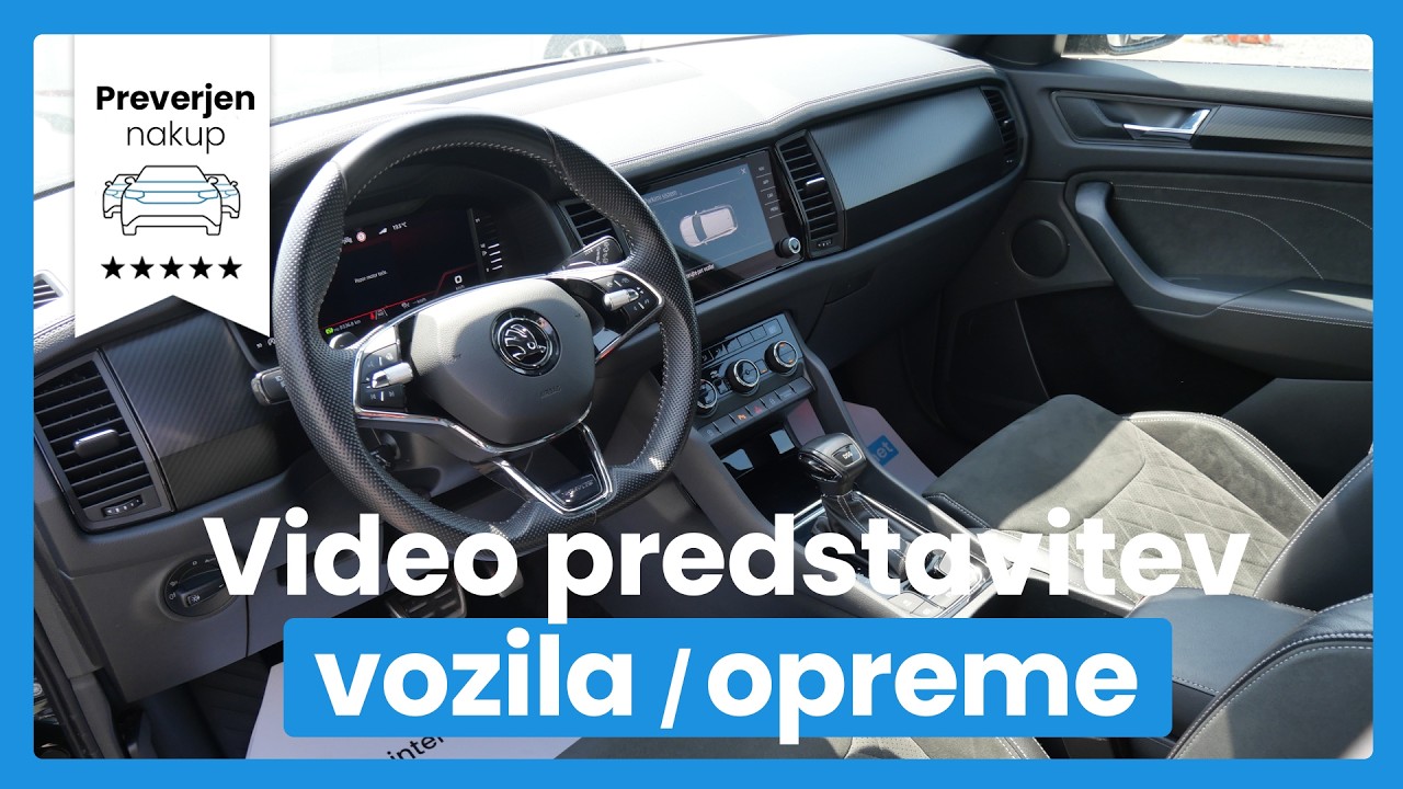 Škoda Kodiaq 2.0 TDI Sportline DSG - VL. NAPRAVA - SLO