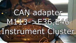 CAN adapter M113 e36 e46