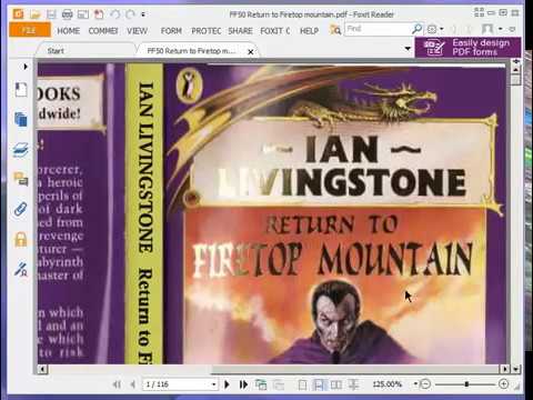 Let's Play Return to Firetop Mountain (Fighting Fantasy Game Book) Part 1