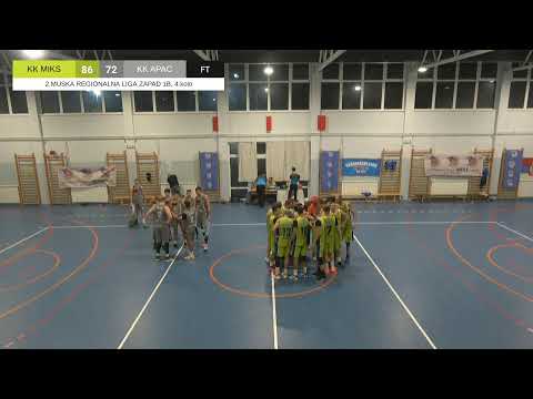 KK MIKS - KK APAC PRENOS UZIVO 02.11.2025. - 19:30 Majur