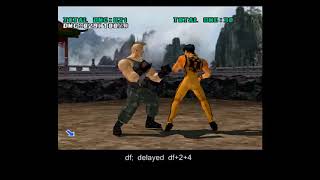 Download lagu TEKKEN 3 Gun Jack - secret moves, custom combos 1.2 mp3