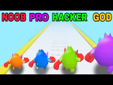 NOOB VS PRO VS HACKER VS GOD in Giant Blob: Join Clash & Giant Rush