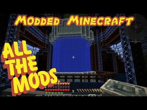 Modded Minecraft: ALL THE MODS! - Ep.60 - Playing With Water