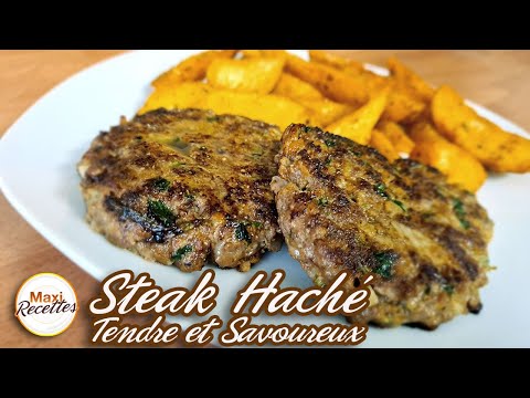 Recette Burger au bœuf haché et sauce au poivre