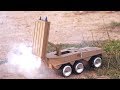 Wow Amazing DIY RC Missile Launcher Tank From Cardboard