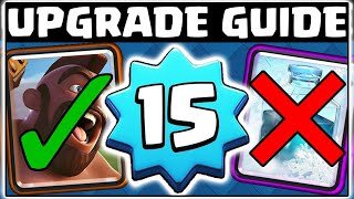 WHAT CARDS TO UPGRADE FIRST IN CLASH ROYALE?