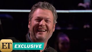 EXCLUSIVE: Blake Shelton Can&#39;t Stop Making Gwen Stefani Giggle During &#39;The Voice&#39; Blind Auditions