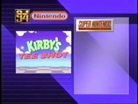 Early footage of Kirby’s Dream Course, known then as Kirby’s Tee Shot