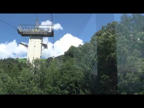 Risalita integrale funivia Hölzl "Hirzerbahn I" - Saltusio / Saltaus (BZ) / Seilbahn / Ropeway / 索道