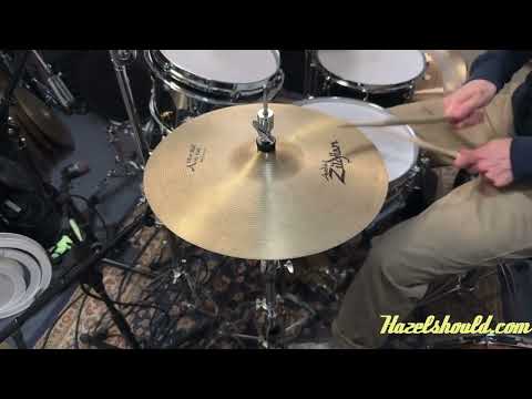 PETER ERSKINE’s HIHATS! Zildjian New Beat 14” Hihats 1073 1331 g Belonged to and Signed By Erskine! Sound Awesome image 7