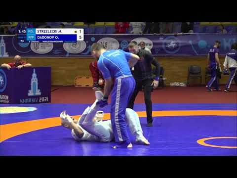 Round 2 PKAM - 92 kg: M. STRZELECKI (POL) v. O. DADONOV (RFP)