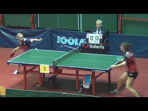Anastasiya GOLUBEVA vs Tatyana MIKHAYLOVA FULL Moscow Championships 2014 Table Tennis Table Tennis